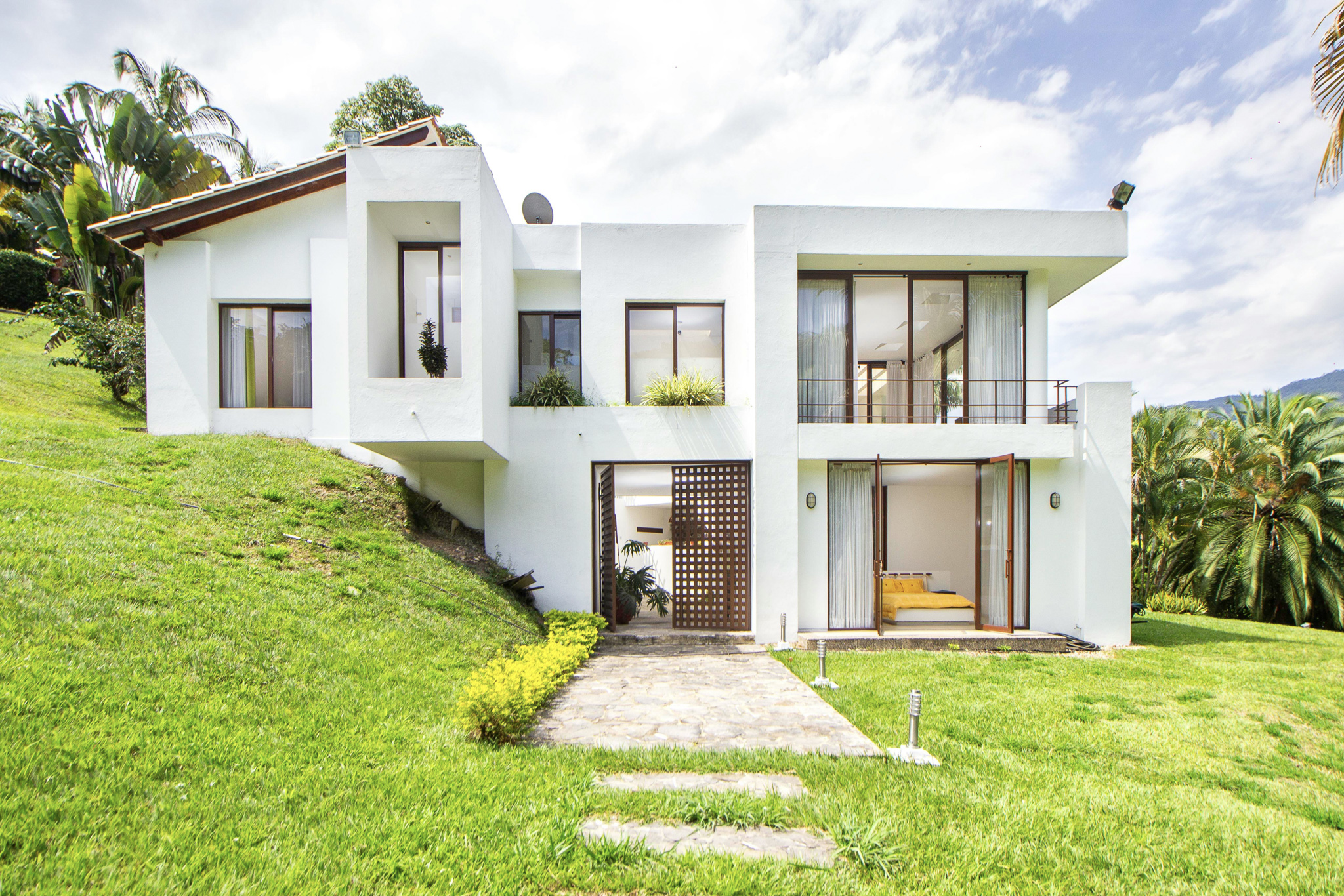 Exterior before